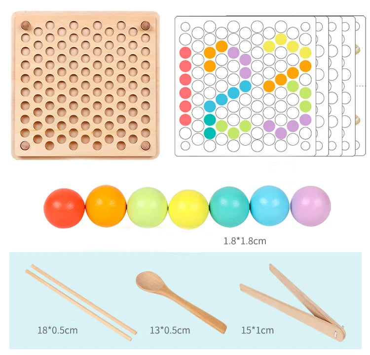 Geometric Bead Play Focus Kit