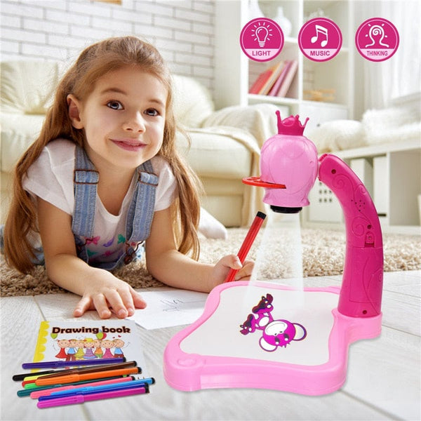 Girls LED Projector Drawing Table (GIRLS)